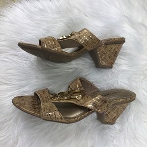 Comfort Plus by Predictions Cork Heels Size 6 1/2